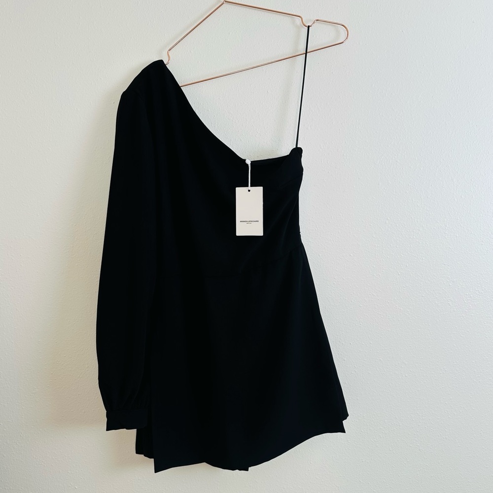 New Amanda Uprichard One Shoulder Romper - Picture 6 of 10